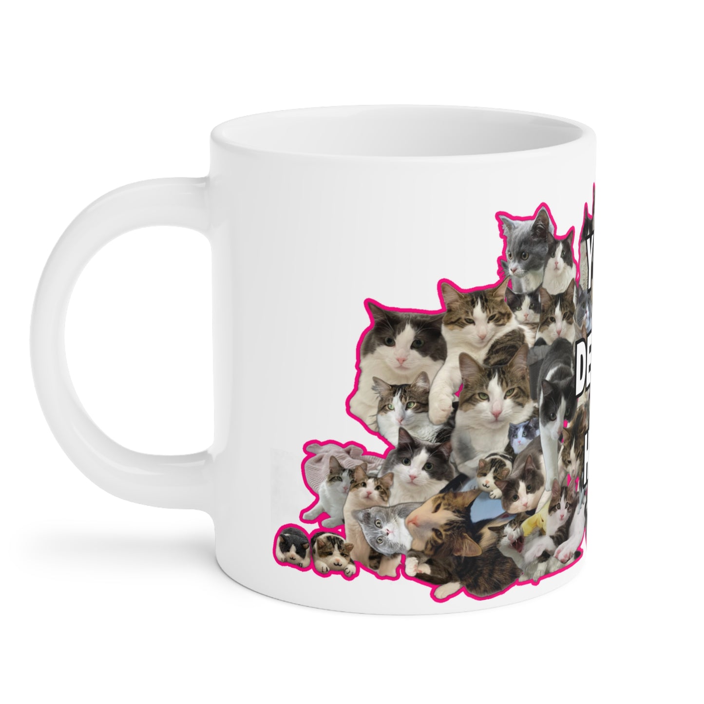 ☕ Custom Pet Collage Mug – Ceramic Coffee Mug in 11oz, 15oz, or 20oz Sizes