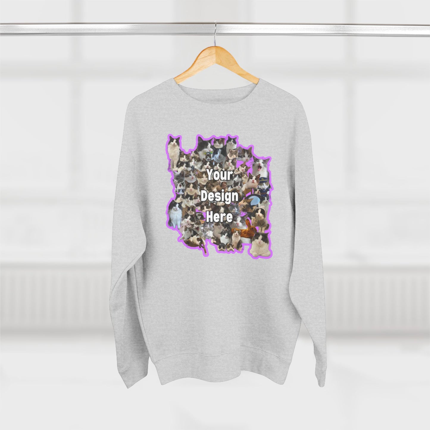 🐾 Custom Pet Collage Sweatshirt – Cozy, Stylish & Personalized for Pet Lovers