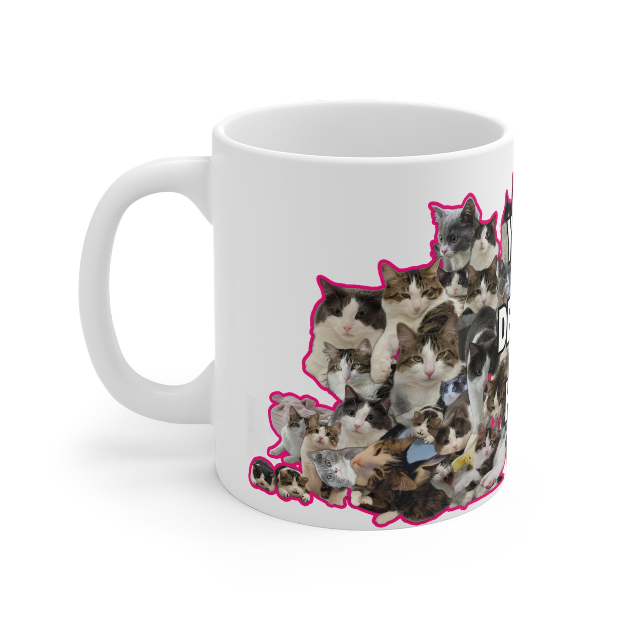 ☕ Custom Pet Collage Mug – Ceramic Coffee Mug in 11oz, 15oz, or