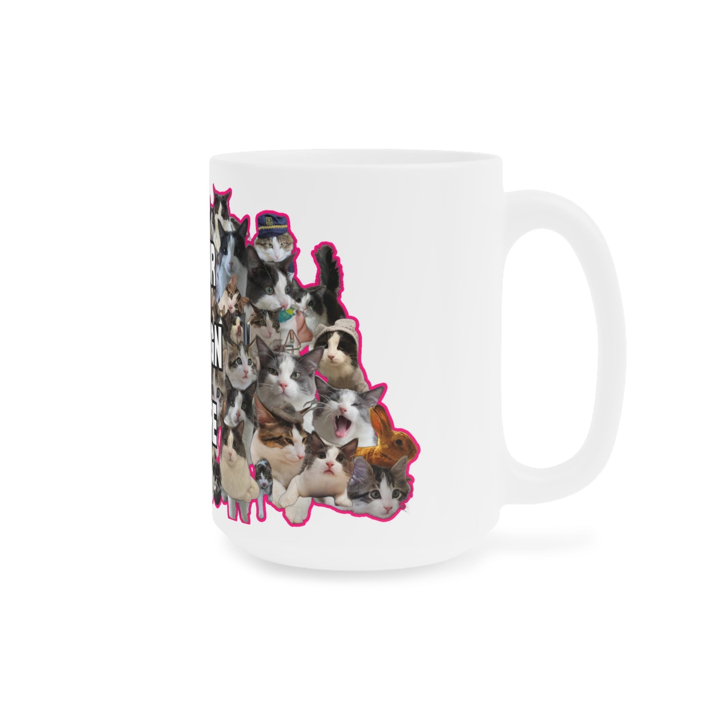 ☕ Custom Pet Collage Mug – Ceramic Coffee Mug in 11oz, 15oz, or 20oz Sizes