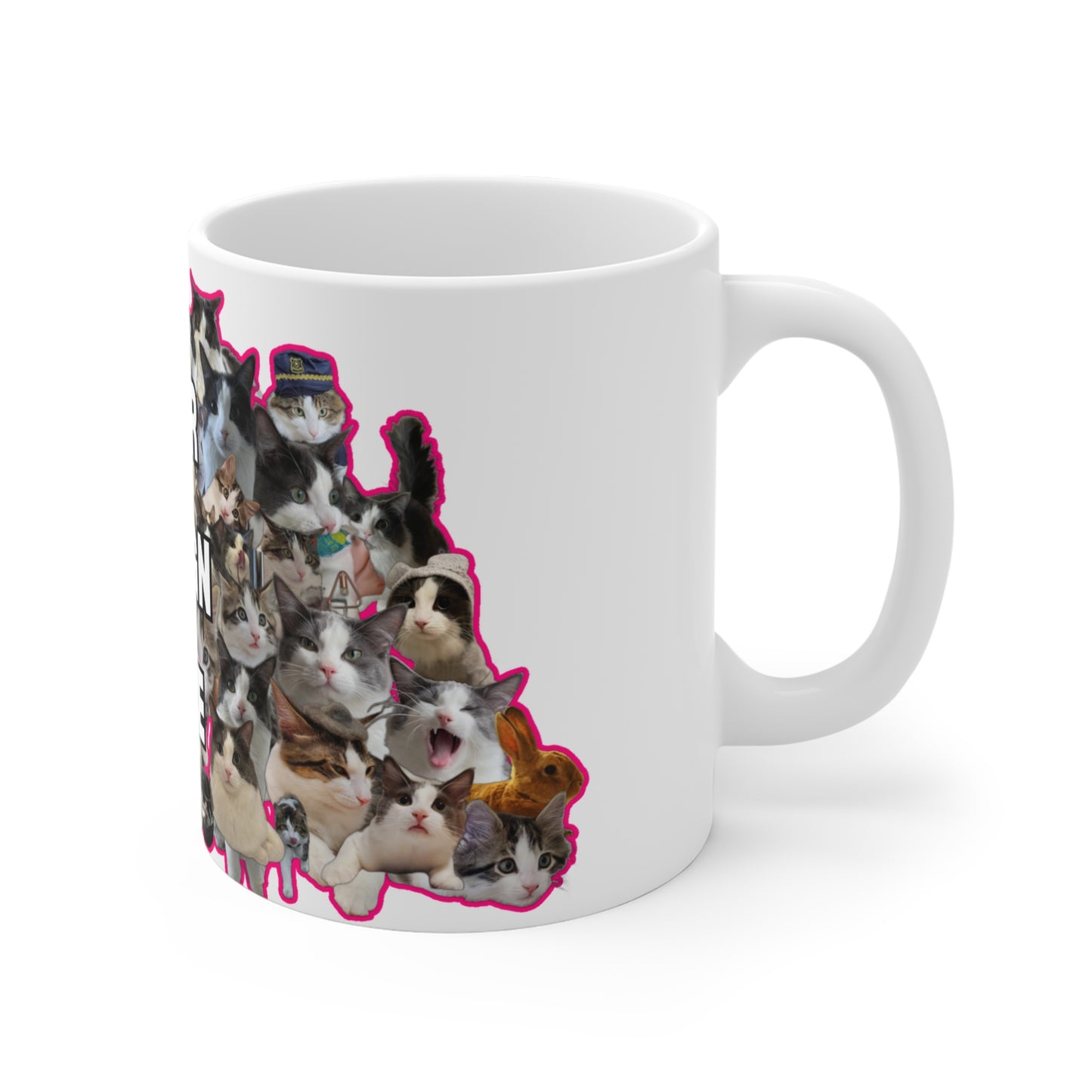 ☕ Custom Pet Collage Mug – Ceramic Coffee Mug in 11oz, 15oz, or 20oz Sizes
