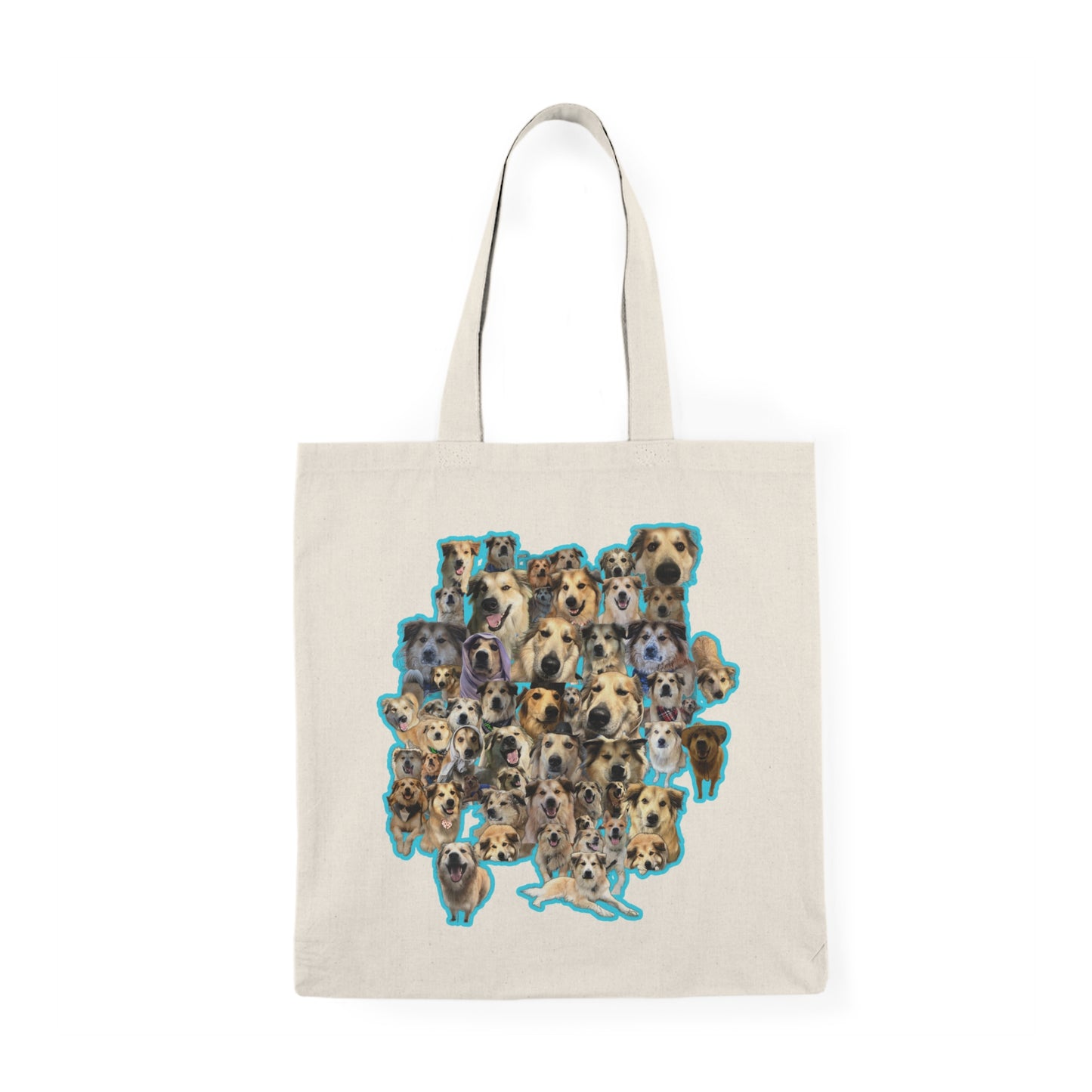 🌱 Custom Pet Collage Tote Bag – Eco-Friendly, Stylish, and Full of Personality