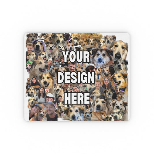 🖱️ Custom Pet Collage Mouse Pad – Personalized Desk Accessory for Pet Lovers