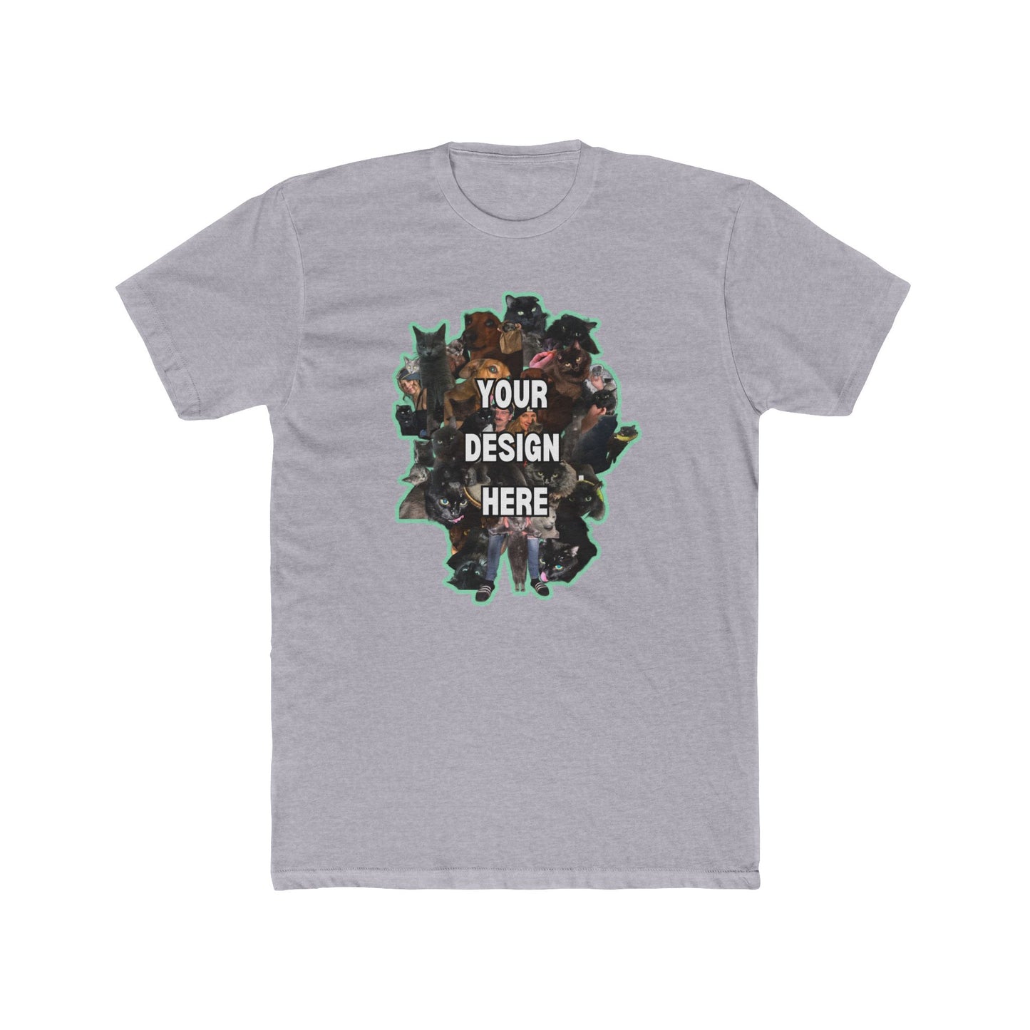 👕 Unisex Cotton Crew Tee – Your Lightweight, Everyday Essential